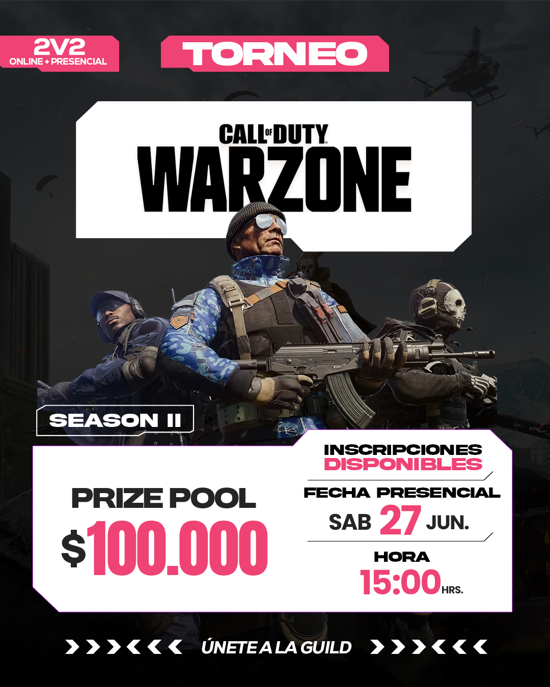 Warzon Online + Presencial