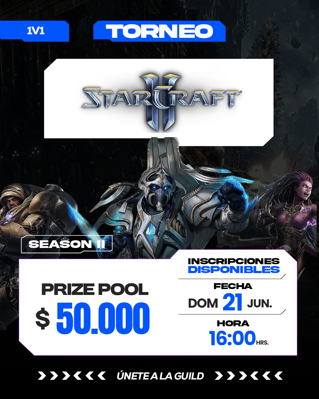 StarCraft II 1v1 – Gamer Guild Open