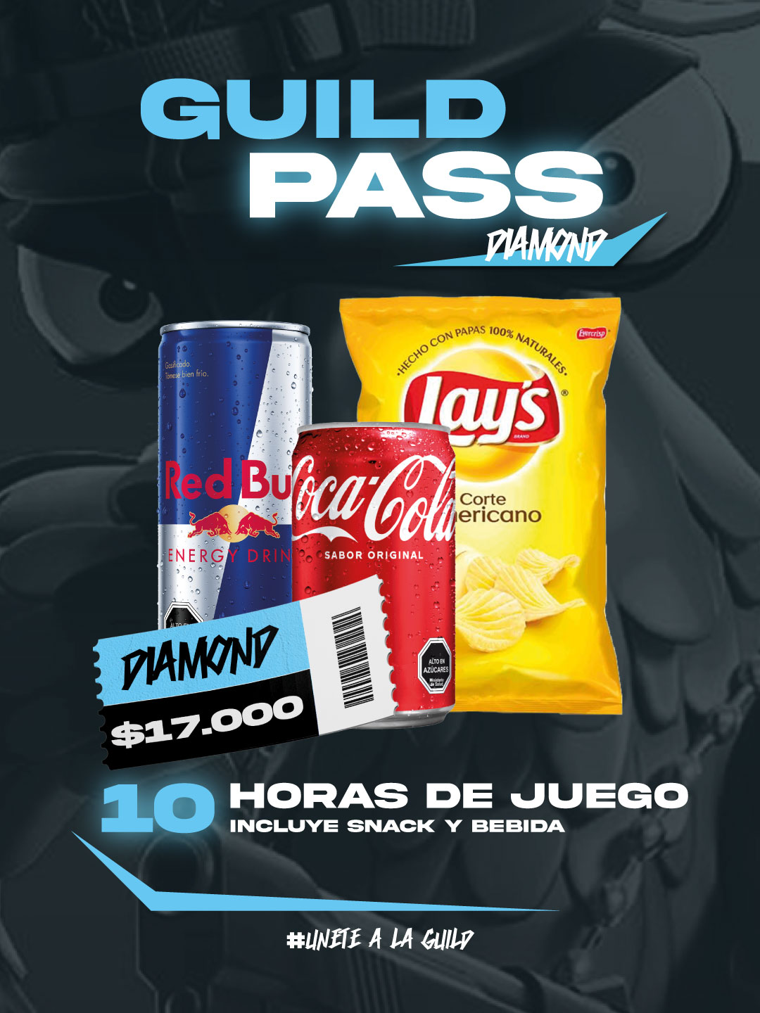 Guild Pass Diamond 10 horas