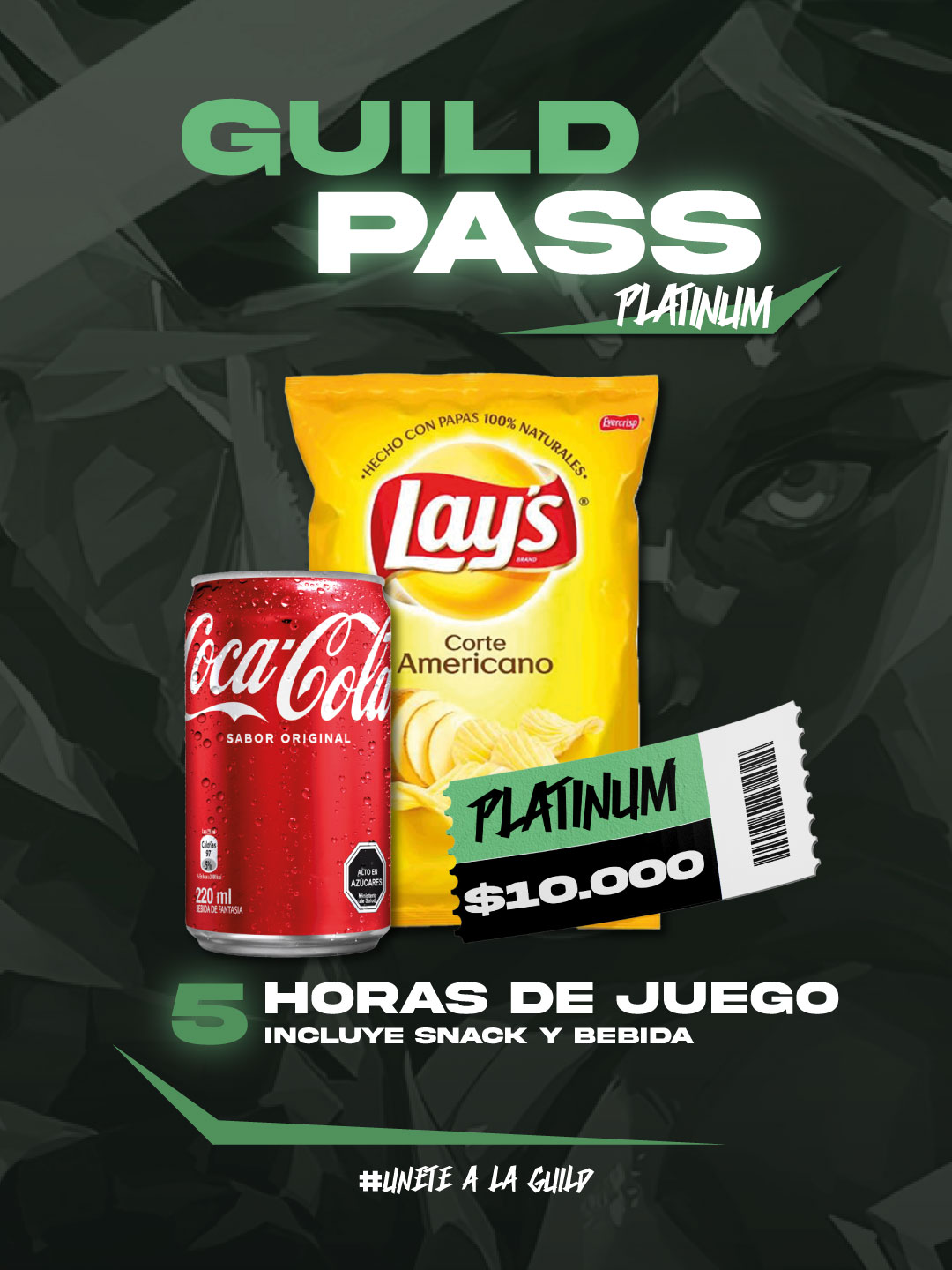 Guild Pass Platinum 5 horas