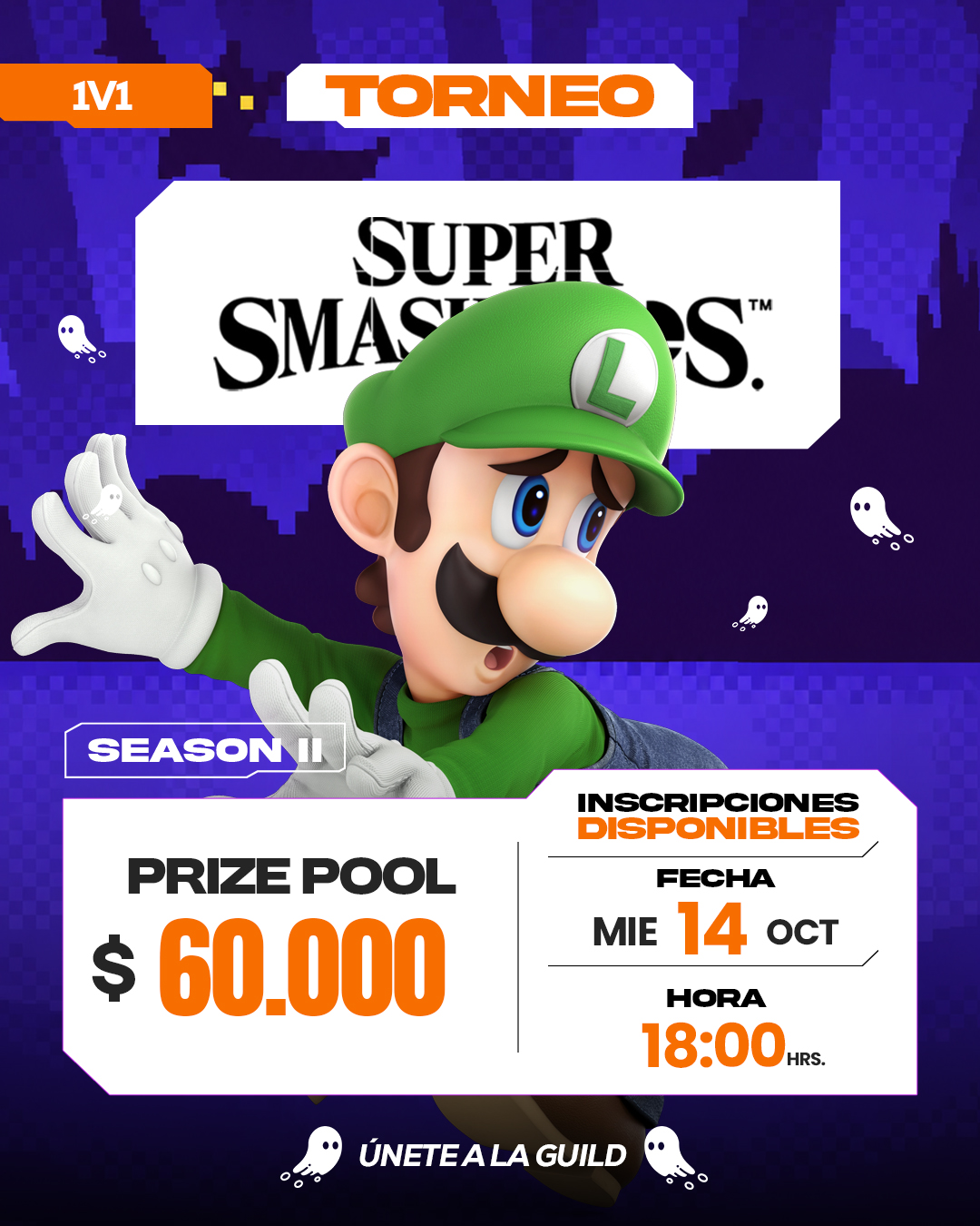 Torneo Super Smash Bros Ultimate 1v1